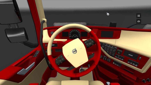 ets2 Volvo FH 2012 DELUXE Interieur testet 1.9 dutchsimulator