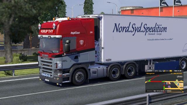 ets2 Scania N C Christensen testet 1.9 dutchsimulator