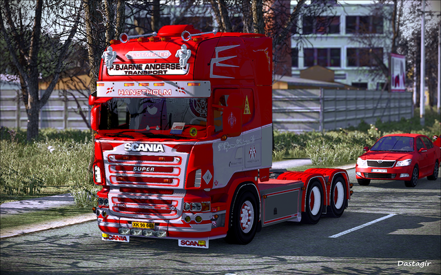 ets2 Scania R560 P Bjarne Andersen testet 1.9 dutchsimulator