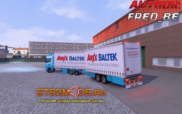 ets2 Scania Streamline Tandem Profiliner Airex tes dutchsimulator