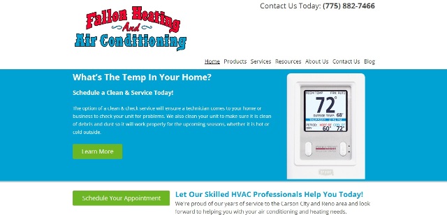 air conditioning service Reno Fallon Heating and Air Conditioning