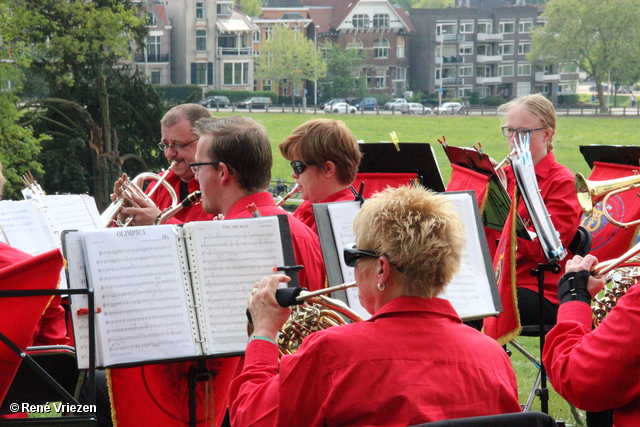 R.Th.B.Vriezen 2014 04 26 2621 Arnhems Fanfare Orkest Koningsdag Concert WitteVilla Sonsbeek zaterdag 26 april 2014