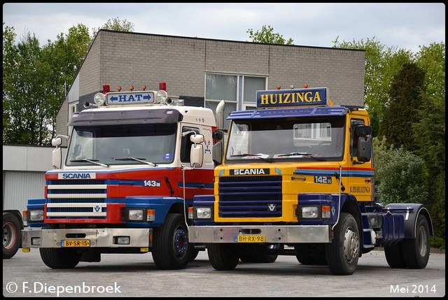 BV-SR-15 Scania 143M 420 HAT - BH-RX-98 Scania 142 2014