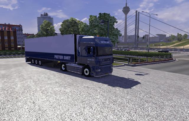 ets2 DAF XF + Trailer Pieter Smit testet 1.9 dutchsimulator