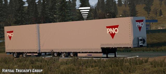 ets2 PNO Krone DOUBLE Trailer testet 1.9 dutchsimulator