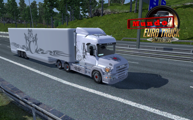 ets2 Scania T Trailer Tattoo Tribal by Fred Be dutchsimulator