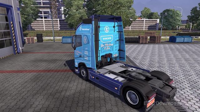 ets2 Volvo FH Les Clarkson testet 1.9 dutchsimulator