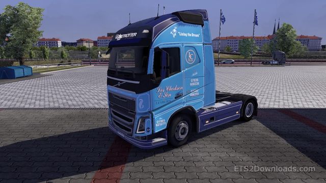 ets2 Volvo FH Les Clarkson testet 1.9 dutchsimulator