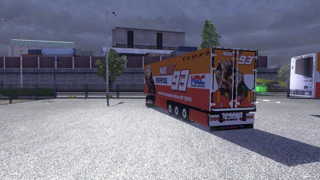 ets2 Volvo FH16 Marc Marquez 93 Repsol + Trailer b dutchsimulator