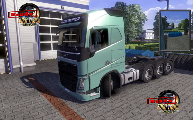 ets2 Volvo-FH16-2013-8x8-chassis by MISHA228 dutchsimulator