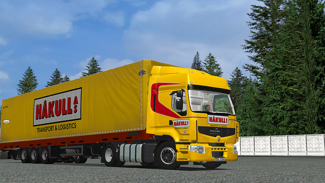 gts Renault Premium 450 DXI + Fruehauf Hakull by d dutchsimulator