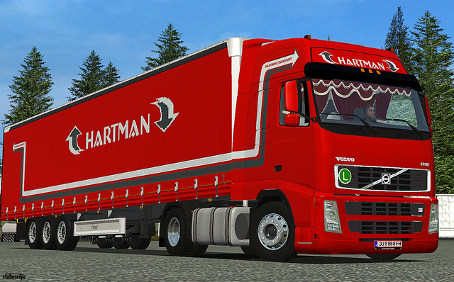 gts Volvo FH 12 440 + Fliegl HARTMAN by dzhonik ve dutchsimulator