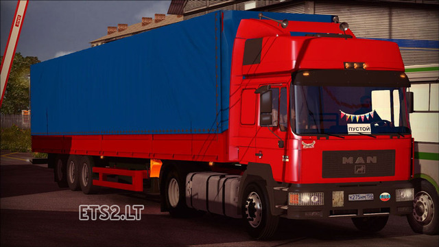 ets2 Man F2000 Commander  + Krone trailer by dima1 dutchsimulator