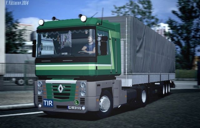 gts Renault Magnum Mack 400 by V dutchsimulator