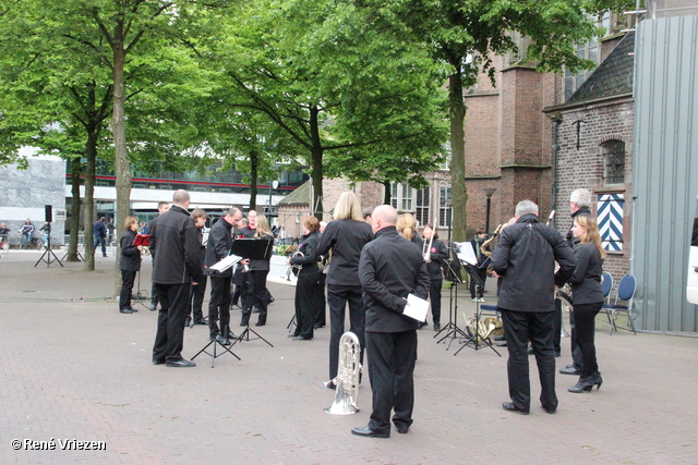 R.Th.B.Vriezen 2014 05 04 2992 Arnhems Fanfare Orkest Dodenherdenking bij Grote kerk Arnhem zondag 4 mei 2014