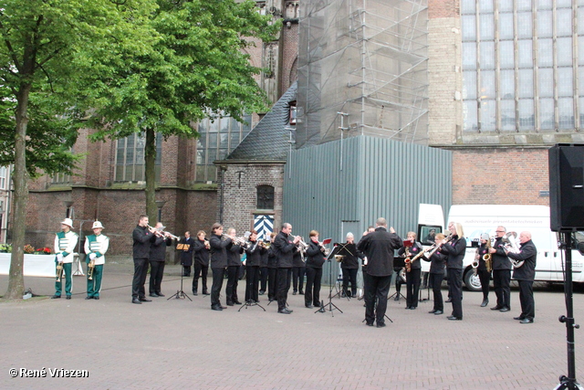 R.Th.B.Vriezen 2014 05 04 3012 Arnhems Fanfare Orkest Dodenherdenking bij Grote kerk Arnhem zondag 4 mei 2014