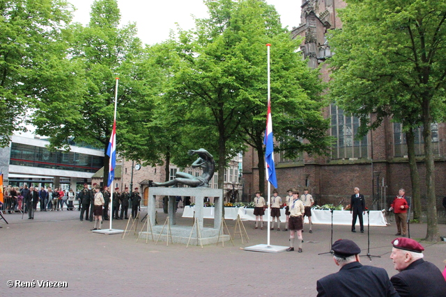 R.Th.B.Vriezen 2014 05 04 3014 Arnhems Fanfare Orkest Dodenherdenking bij Grote kerk Arnhem zondag 4 mei 2014