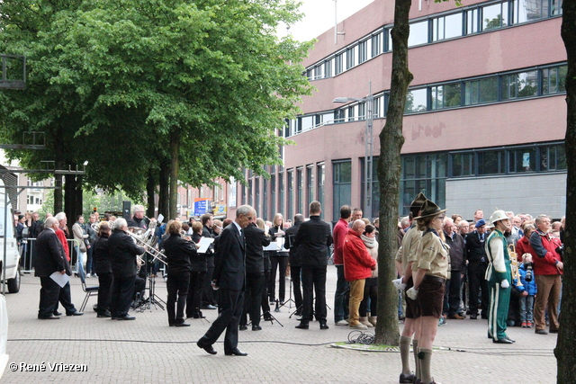 R.Th.B.Vriezen 2014 05 04 3053 Arnhems Fanfare Orkest Dodenherdenking bij Grote kerk Arnhem zondag 4 mei 2014