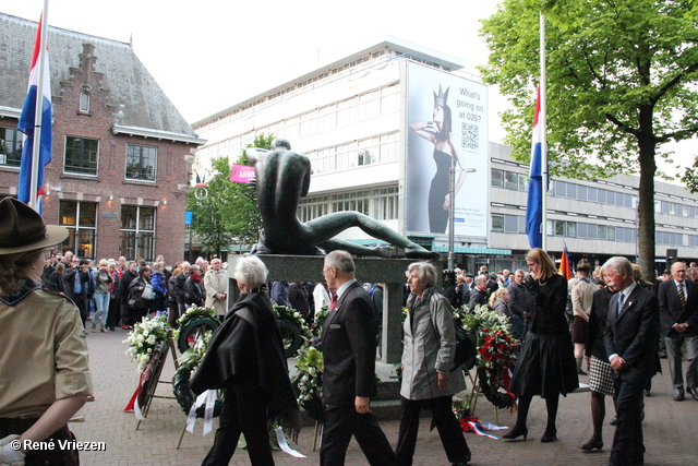 R.Th.B.Vriezen 2014 05 04 3164 Arnhems Fanfare Orkest Dodenherdenking bij Grote kerk Arnhem zondag 4 mei 2014