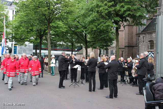 R.Th.B.Vriezen 2014 05 04 3172 Arnhems Fanfare Orkest Dodenherdenking bij Grote kerk Arnhem zondag 4 mei 2014