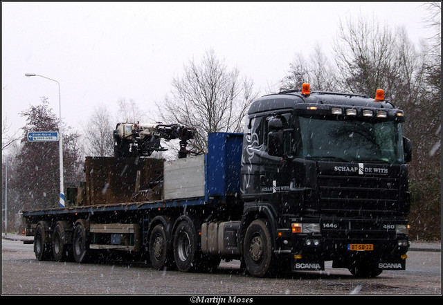 Schaap de With Scania 144 - 460 Vrachtwagens