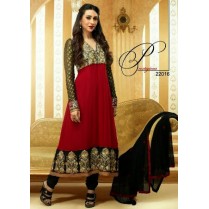 karishma k red and black Purchase Karishma Kapoor Designer Anarkali Online