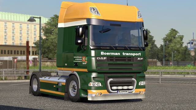 ets2 Daf XF Boerman Transport by Bluemanc dutchsimulator