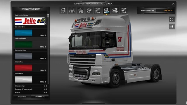 ets2 Daf XF Jelle skin testet 1.9.22 by Murzabai dutchsimulator