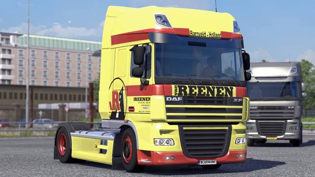 ets2 Daf Xf van Reenen by Bluemanc dutchsimulator