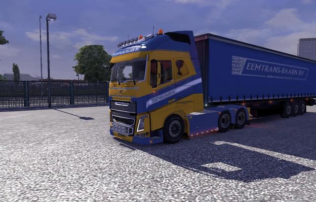 ets2 Eemtrans Baarn Volvo Fh & Trailer tested 1.9 dutchsimulator