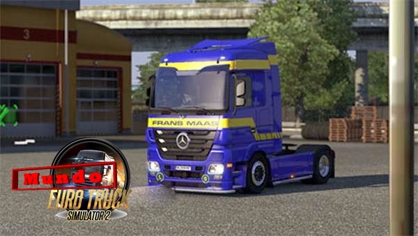 ets2 MEGAMOD Mercedes Benz by Basti73, Kielu, Edek dutchsimulator