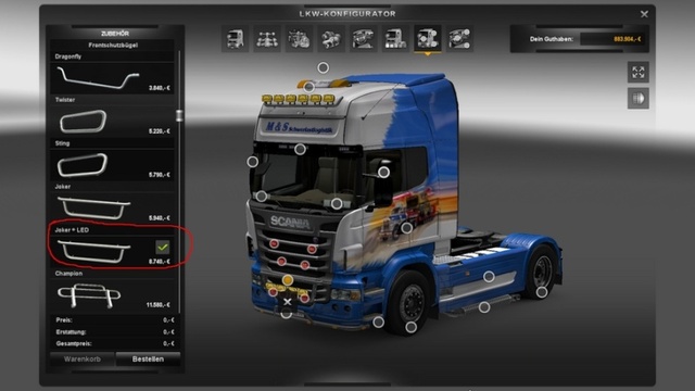 ets2 Orange frontlampen Scania by Orange Lampen Fr dutchsimulator