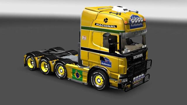 ets2 Scania 2009 Senna helmet testet 1.9 dutchsimulator