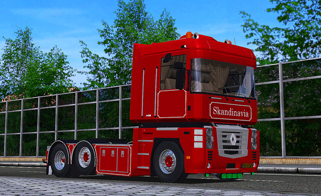 gts Renault Magnum 440 DXI 6x4 Skandinavia by dzho dutchsimulator