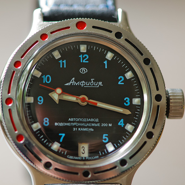 vostok-amphibian Horloges