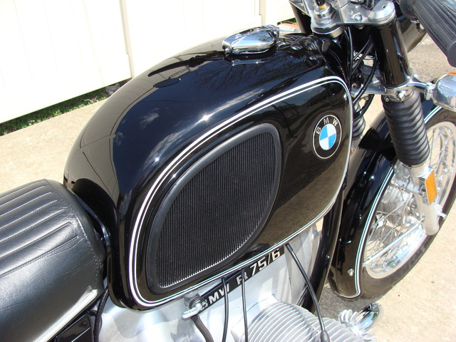 4910001 '74 R75-6, Black 023 SOLD.....4910001 1974 BMW R75/6 Black. RESTORATION