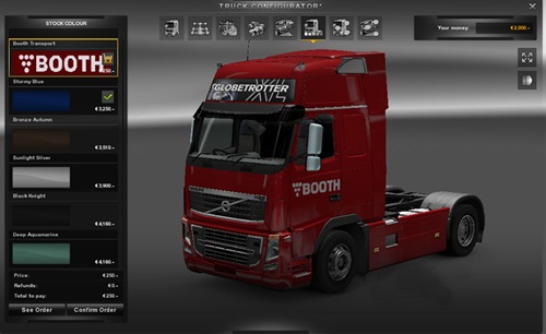 ets2 Booth Transport Skin pack by oztrucker14 dutchsimulator