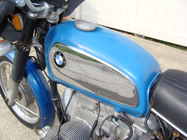 2991926 '73 R75-5 SWB, Blue 005 SOLD.....2991926 '73 BMW R75/5 SWB, Blue. Running and Rideable "Project Bike".