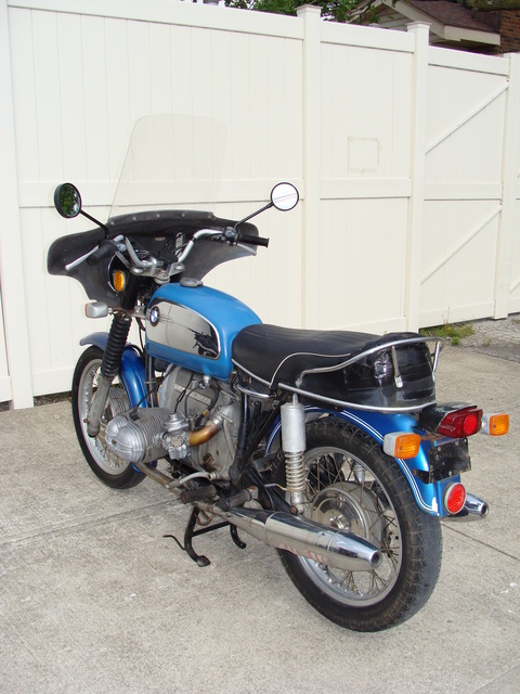 2991926 '73 R75-5 SWB, Blue 011 SOLD.....2991926 '73 BMW R75/5 SWB, Blue. Running and Rideable "Project Bike".