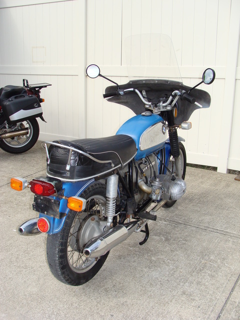 2991926 '73 R75-5 SWB, Blue 013 SOLD.....2991926 '73 BMW R75/5 SWB, Blue. Running and Rideable "Project Bike".