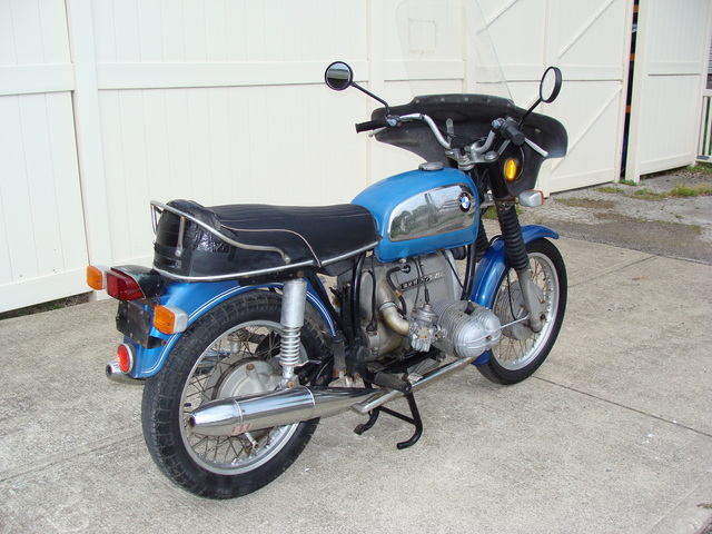 2991926 '73 R75-5 SWB, Blue 014 SOLD.....2991926 '73 BMW R75/5 SWB, Blue. Running and Rideable "Project Bike".