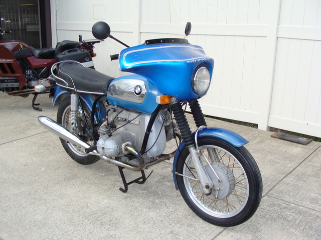 2991926 '73 R75-5 SWB, Blue 016 SOLD.....2991926 '73 BMW R75/5 SWB, Blue. Running and Rideable "Project Bike".