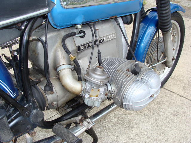 2991926 '73 R75-5 SWB, Blue 021 SOLD.....2991926 '73 BMW R75/5 SWB, Blue. Running and Rideable "Project Bike".