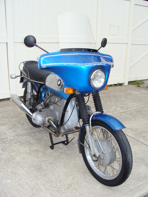 2991926 '73 R75-5 SWB, Blue 023 SOLD.....2991926 '73 BMW R75/5 SWB, Blue. Running and Rideable "Project Bike".