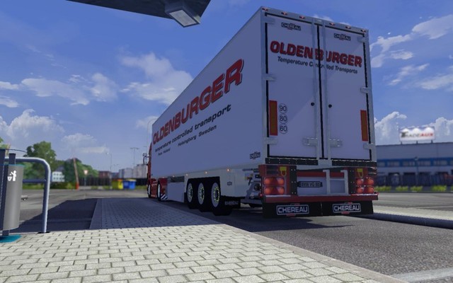 ets2 OLDENBURGER CHEREAU convert  by NABIL skin by dutchsimulator