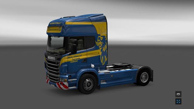 ets2 Scania skin R Wittwer tested 1.9 dutchsimulator