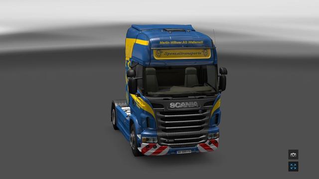 ets2 Scania skin R Wittwer tested 1.9 dutchsimulator