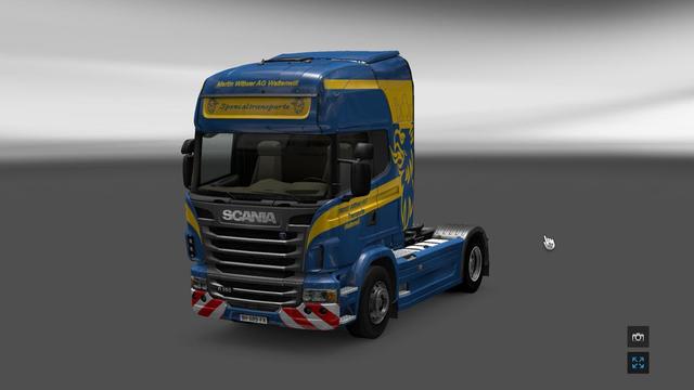 ets2 Scania skin R Wittwer tested 1.9 dutchsimulator