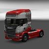 ets2 Scania skin SARANTOS t... - dutchsimulator