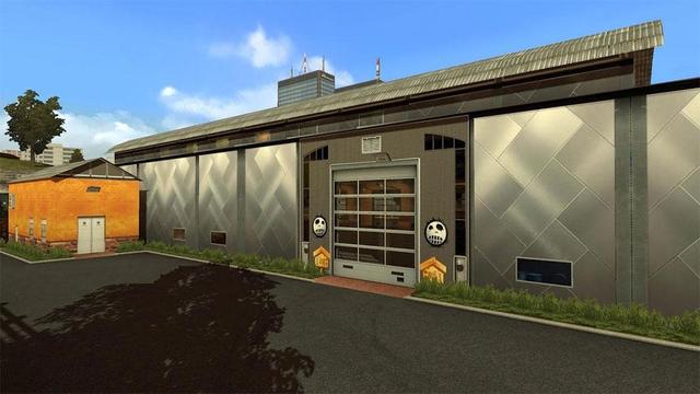 ets2 Simple Elegant Garage tested 1.9.22 by Cyp dutchsimulator